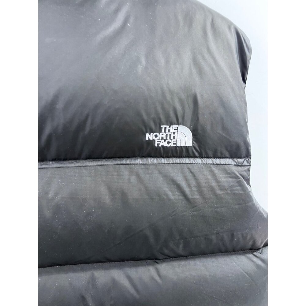 The North Face Black 700 Down Insulated Puffer Vest XL Nuptse - Picture 6 of 13